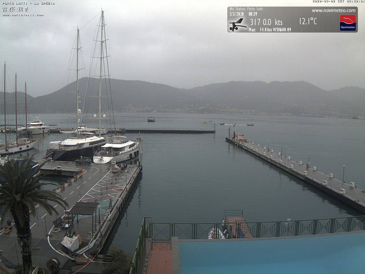 immagine della webcam nei dintorni di Zignago: webcam La Spezia